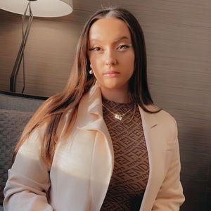 FENDI X SKIMS MOCK NECK LONG SLEEVE BODYSUIT || CALIFORNIA🤎 (LIMITED EDITION)